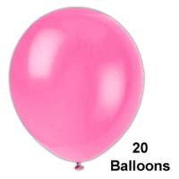 Bachelorette Party Pink Balloons 20 Pack